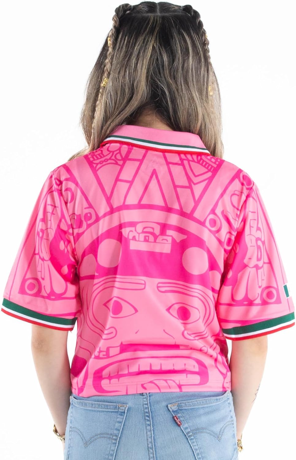 MadStrange Mexico Crop Soccer Jersey
