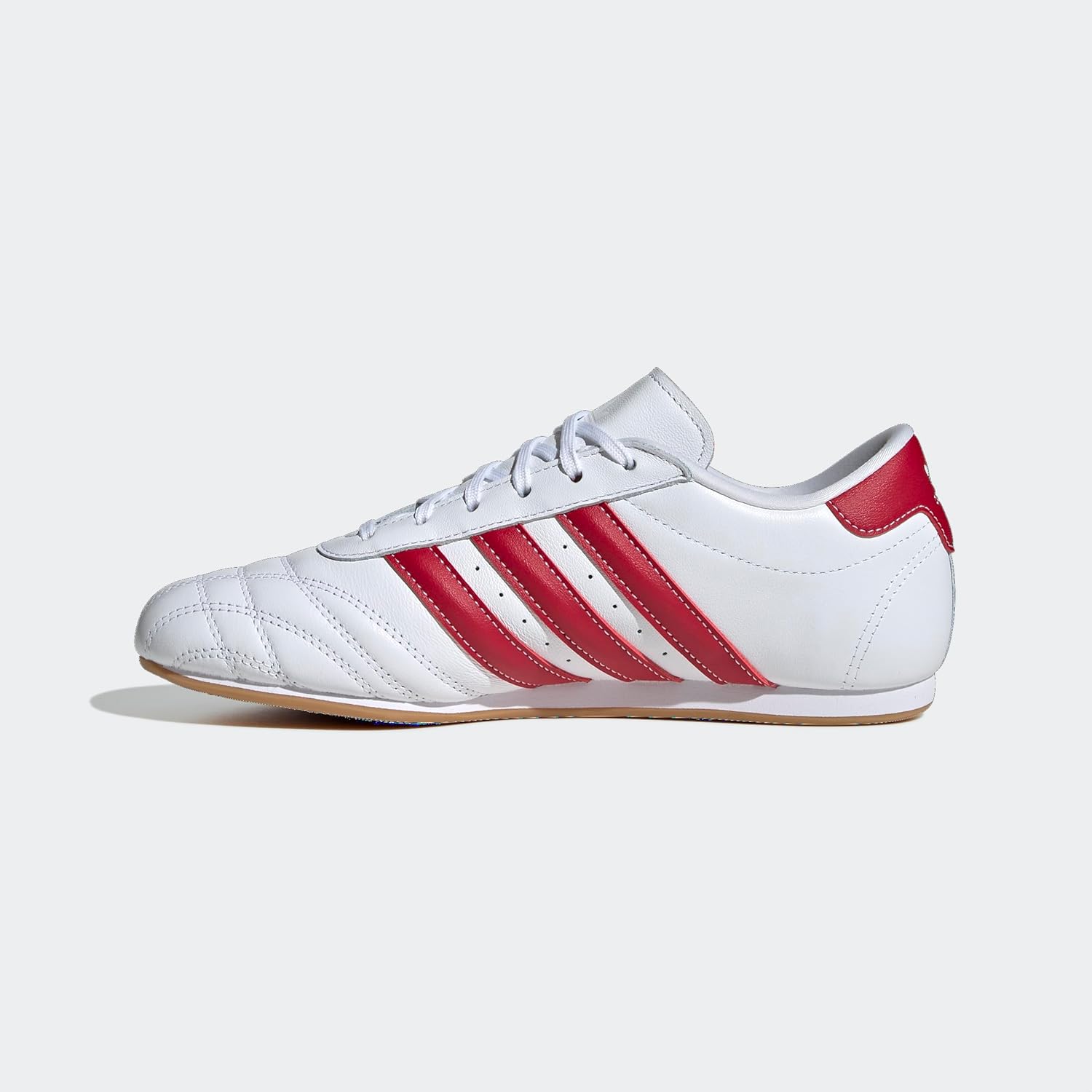 adidas Women's La Ftwwht/Cgreen/Gum3 Taekwondo LACE W FTWR whiteCollegiate Green/Gum 3 13 US