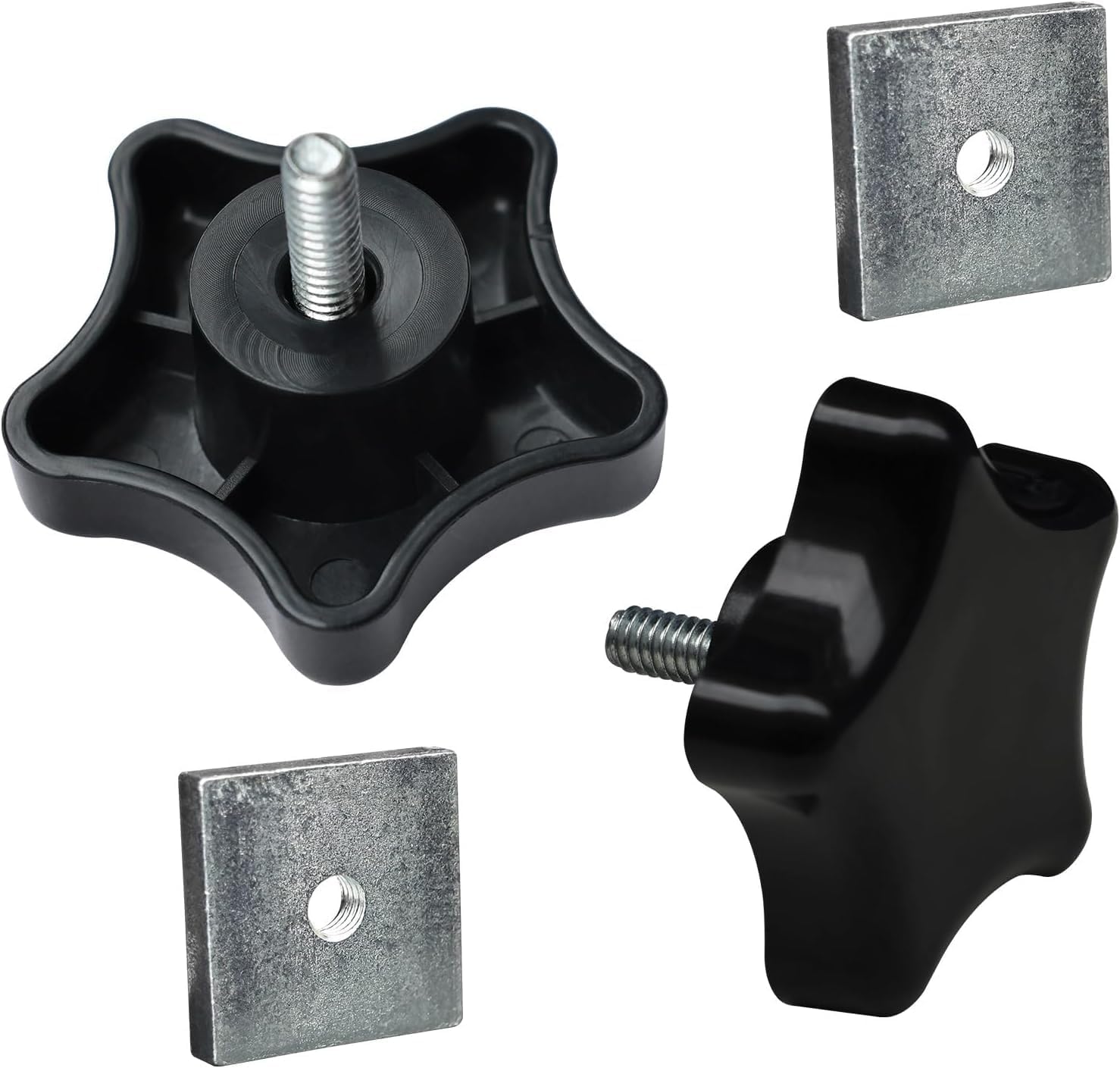 2 Pcs 901022 Camper RV Awning Brace Knob with Clamp Nut Ki