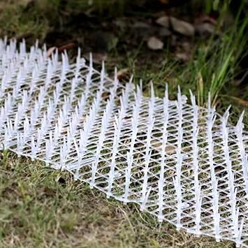 WEBER Kedi Kovucu Mat, Plastik, 10 Adet, Toplam 250 cm, Bahçe ve İç Mekan Kullanımı beyaz (beyaz)