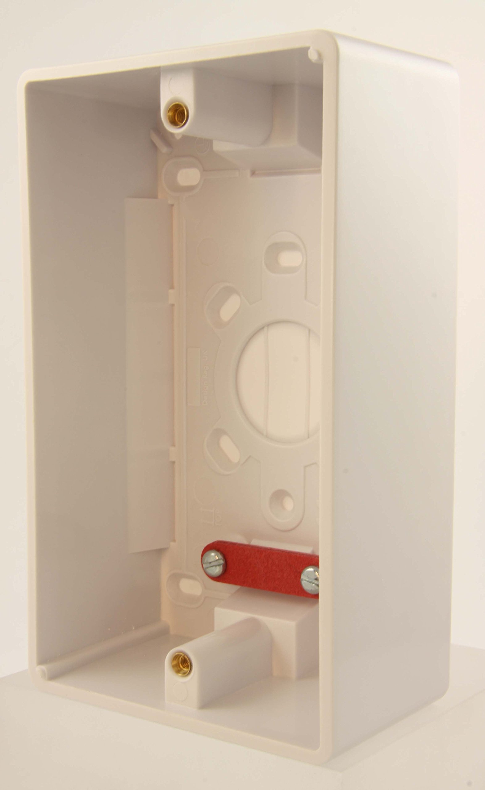 Legrand Synergy Boxes - 7364 11 - Moulded Surface Mounted Twin 47mm Deep Box