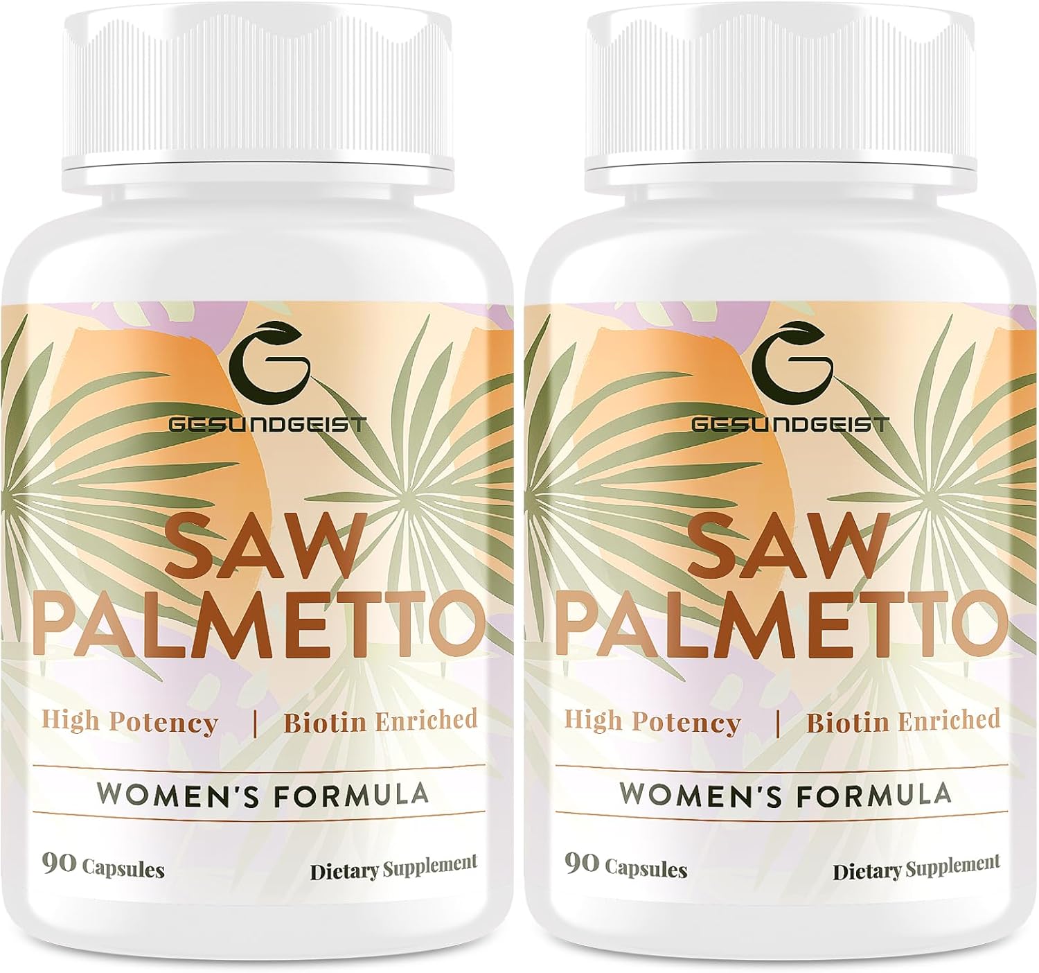 Saw Palmetto for Women Hair Loss - DHT Blocker with 5-in-1 Blend for Hair Growth, Skin & Nails, Urinary Wellness - Extra Strength Saw Palmetto Supplement - 180 Capsules