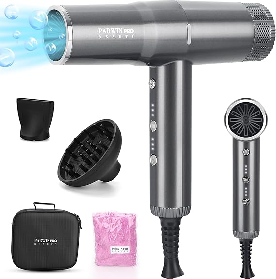 Hair Dryer, Professional Salon Fast Drying Ionic Diffuser Hairdryer for