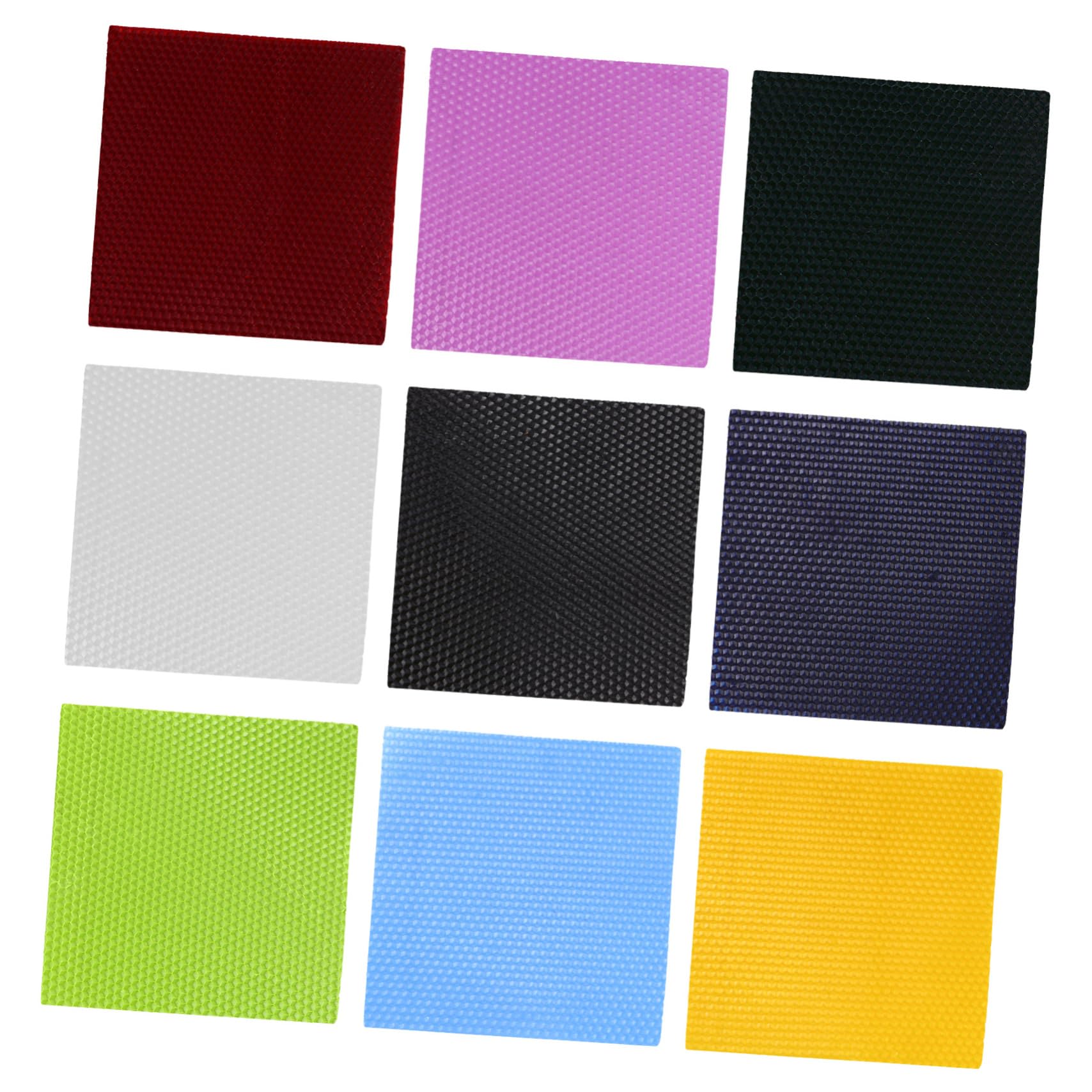KONTONTY 9pezzi Kit Per Creare Candele Cera Api Con Fogli Favo Colorati Materiale Naturale Per Attività Familiari e Progetti Creativi
