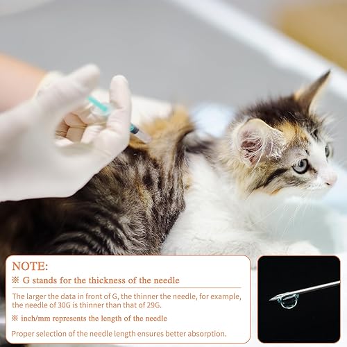 Vista 7 de U-100 0.5ml 30 Gauge 5/16" Syringe, Individually Packed 20 PACK