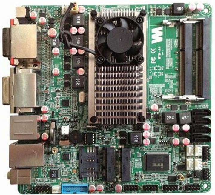 WTM-A4 Mini-ITX Industrial Motherboard,Onboard AMD R-460L CPU,2.0 G Frequency/4M 2 Level Cache /25W,4DVI Display