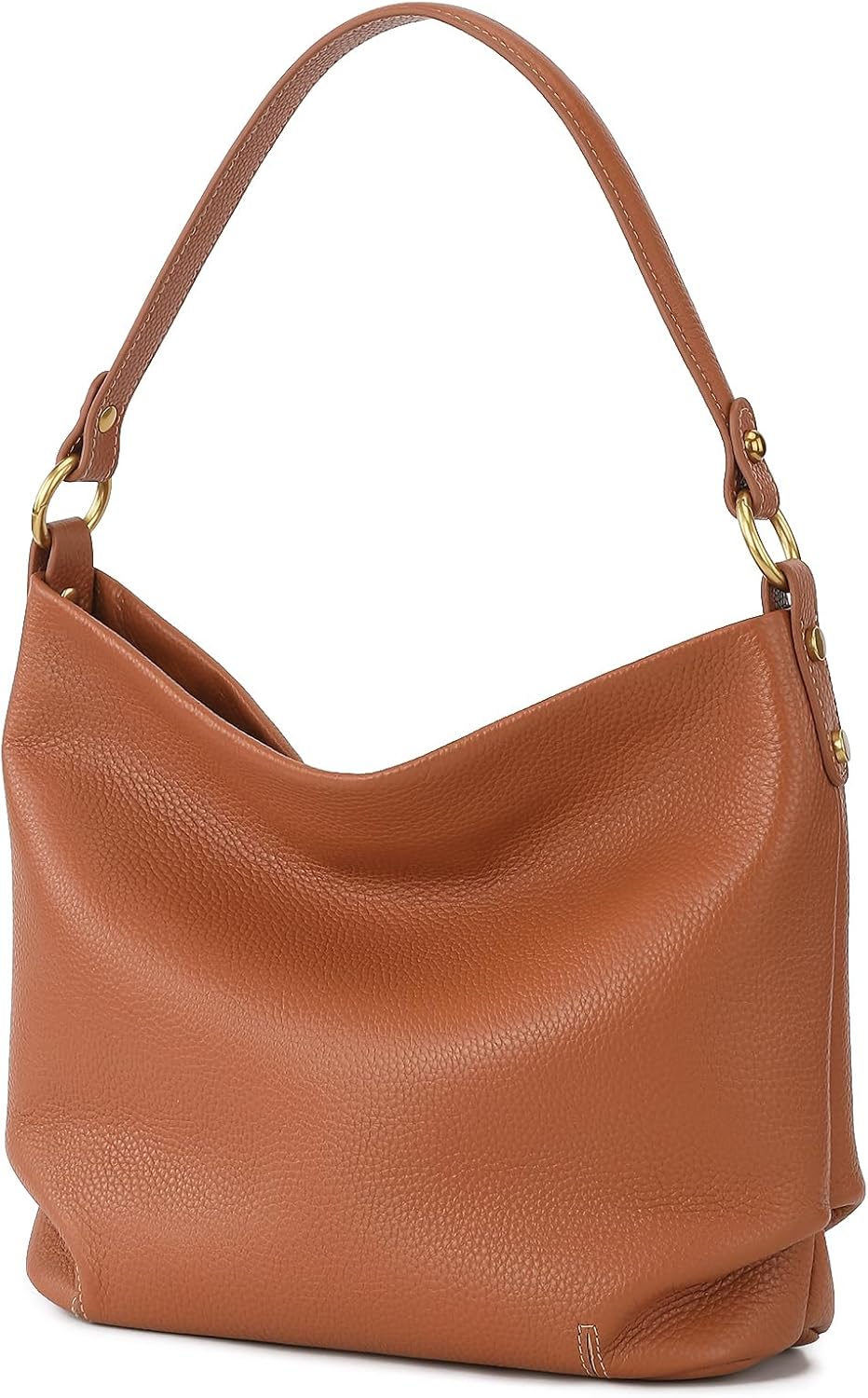 Premium Full-Grained Leather Crossbody Purses for Women, Hobo Bags for Women Crossbody with Adjustable Strap