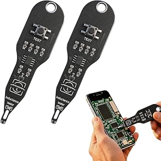 2Pcs Type-C Inductance Tester, Motherboard Coil Tester, High Sensitivity Electromagnetic Induction Fault Check Tool for PC and Phone Repair