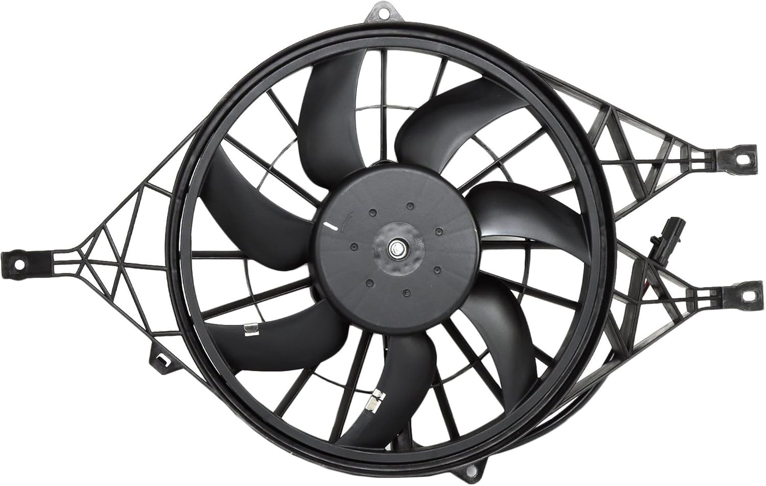 PartsFlow Engine Radiator Cooling Fan Assembly for 2000 2001 2002 2003 2004 Dodge Dakota for 2000 2001 2002 2003 Dodge Durango OE#620-030