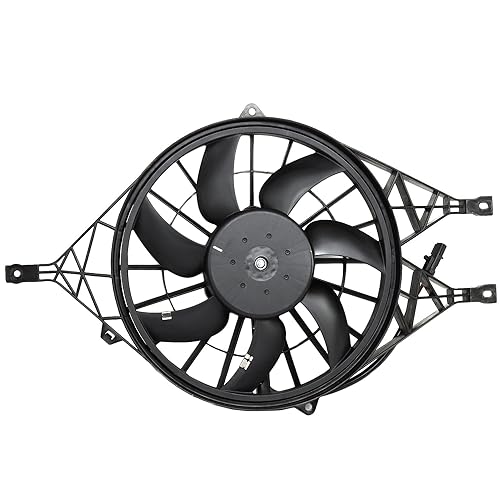 PartsFlow Conjunto de ventilador de refrigeración del radiador del motor para Dodge Dakota 2000 2001 2002 2003 2004 para Dodge Durango OEM #620-030