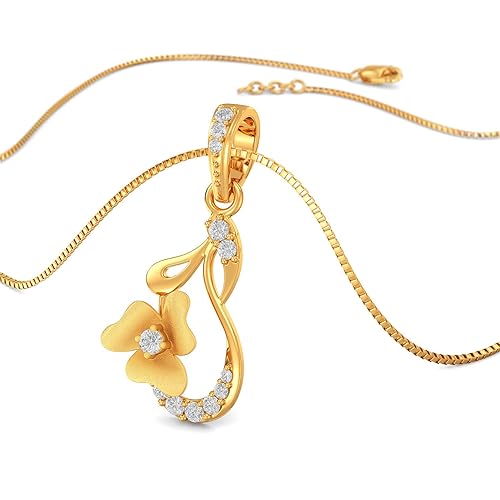 22k (916) Yellow Gold Pendant for Girls