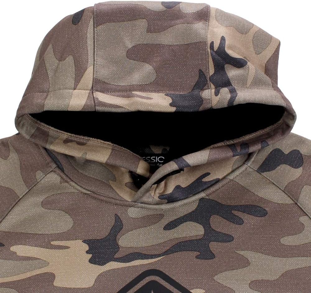 fox chunk limited edition camo lined hoody