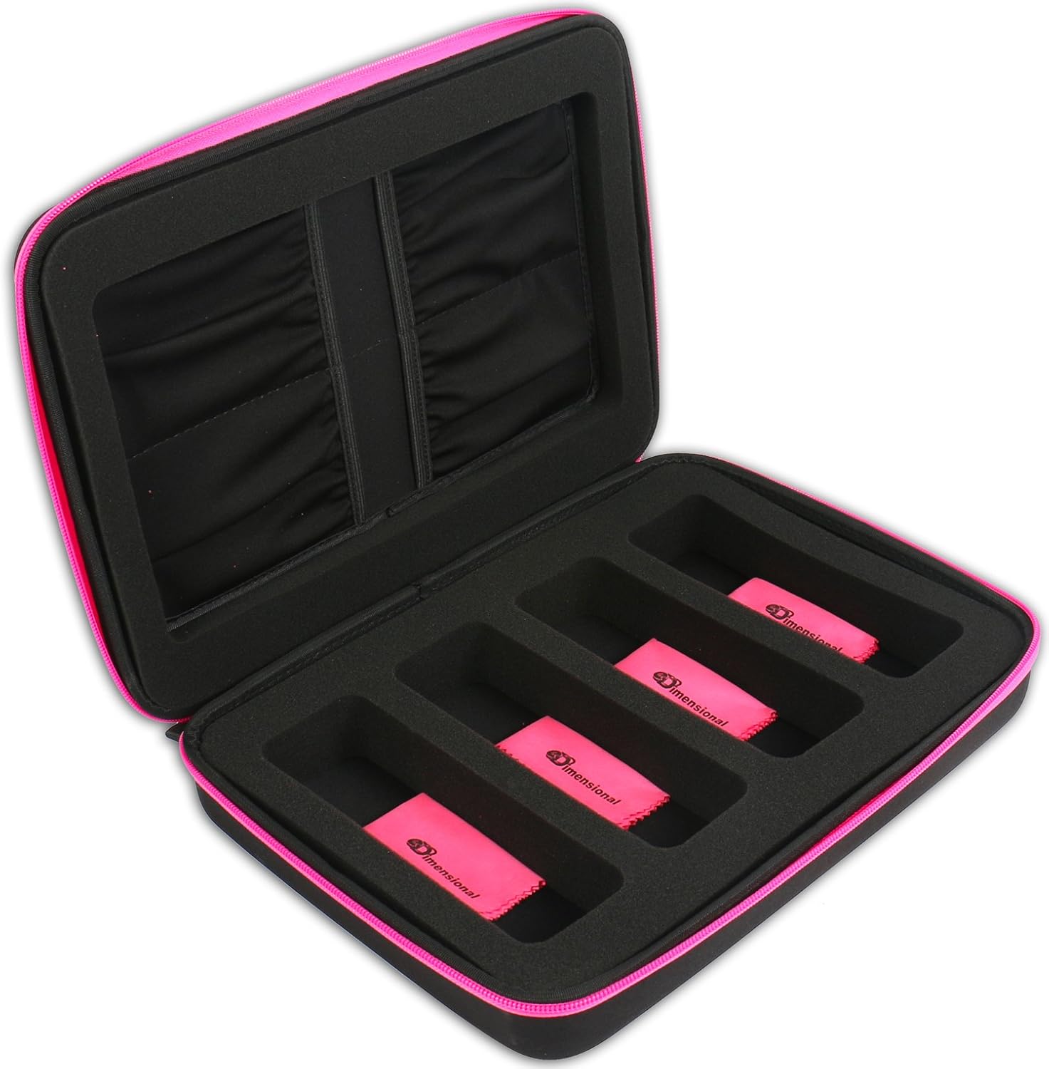 eD Elite HOT NEON Pink Quad Storage...