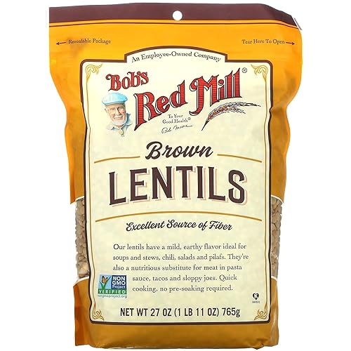 Bobs Red Mill, Lentejas marrones, 26.98oz