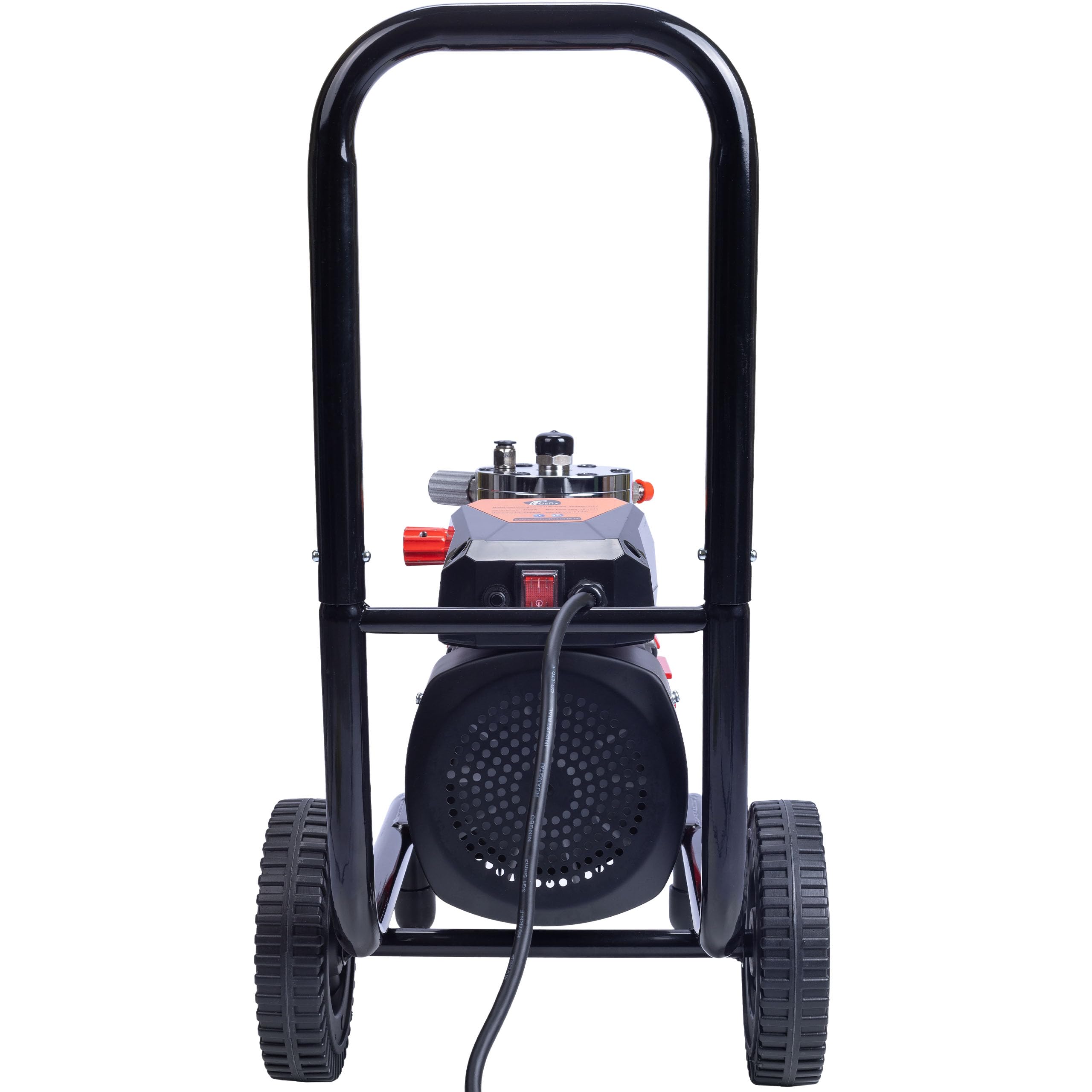 Rosfix Red Strong Storm 1100 RSS05 - Pulverizador de pintura sin aire 3500 W, 22 MPa, 18 l/min, pantalla LCD, bomba de acero inoxidable, para paredes, madera, acero, accesorios de pintura