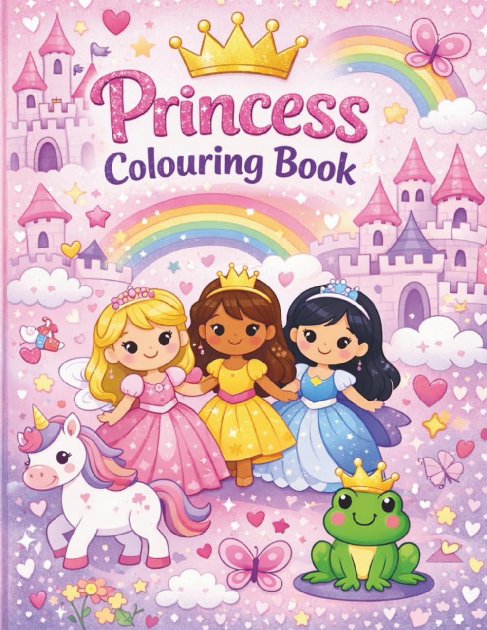 My First Princess Coloring Book
