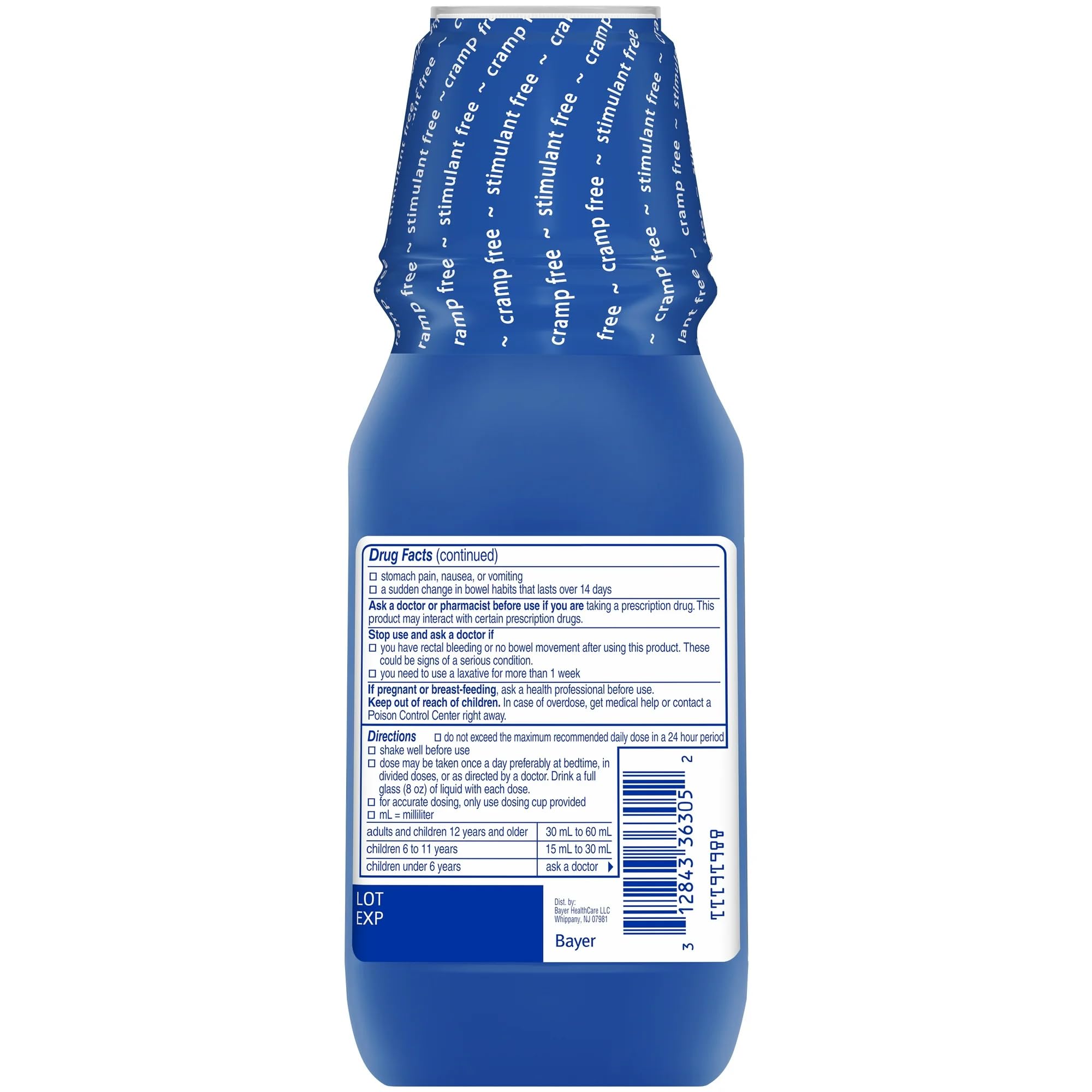 LUXPAKS Tongue Scraper with Phillips Milk of Magnesia Sugar-Free