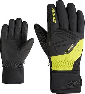 Ziener Herren GATIS-Z Ski-Handschuhe/Wintersport | wasserdicht, PFC frei