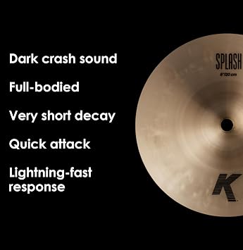 Zildjian K0857 8 K Splash Cymbal