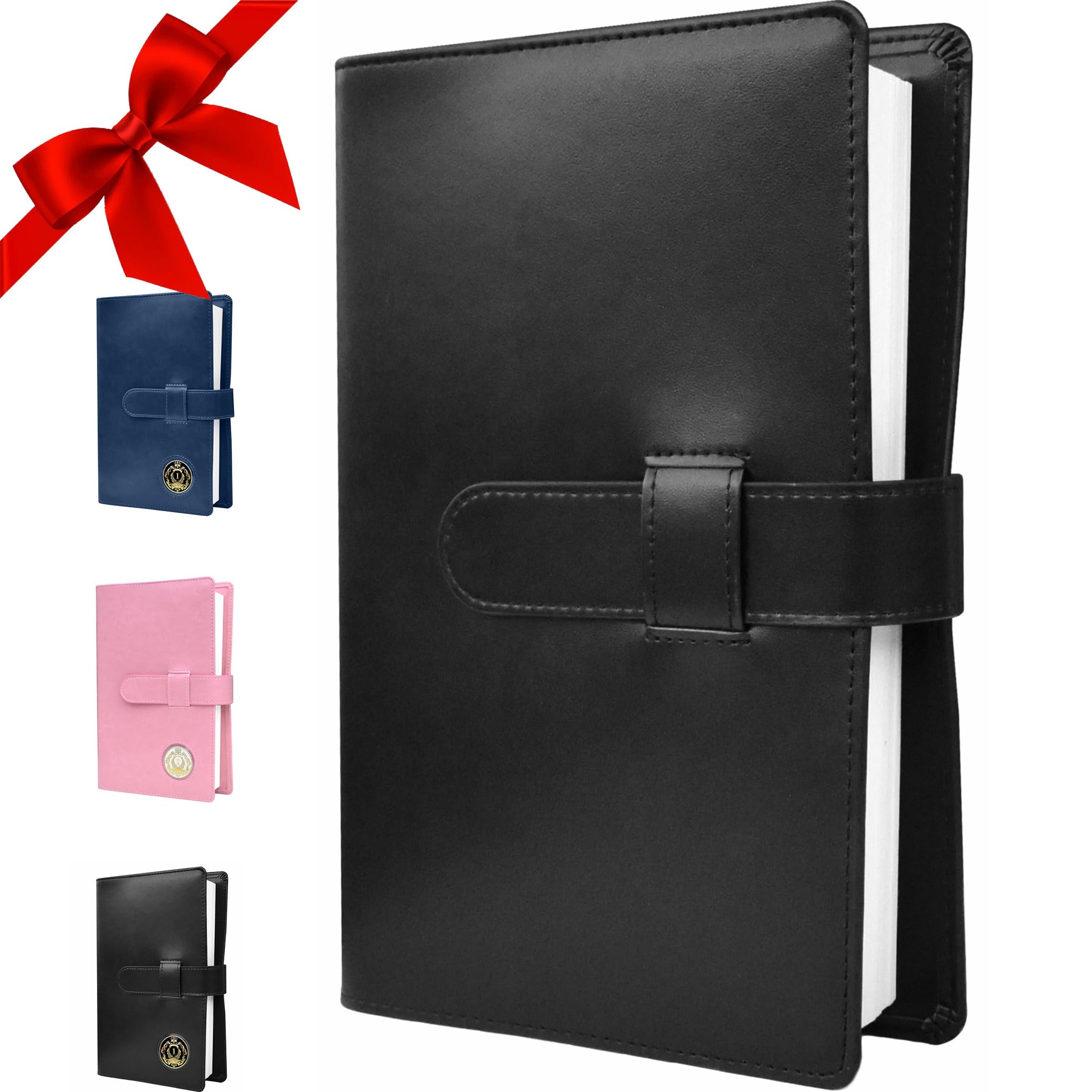 GALILEO® Single AA Big Book Cover | PU Leather AA Book Covers for Hardcover | Medallion Holder | AA Gift | Alcoholics Anonymous | Premium Design (