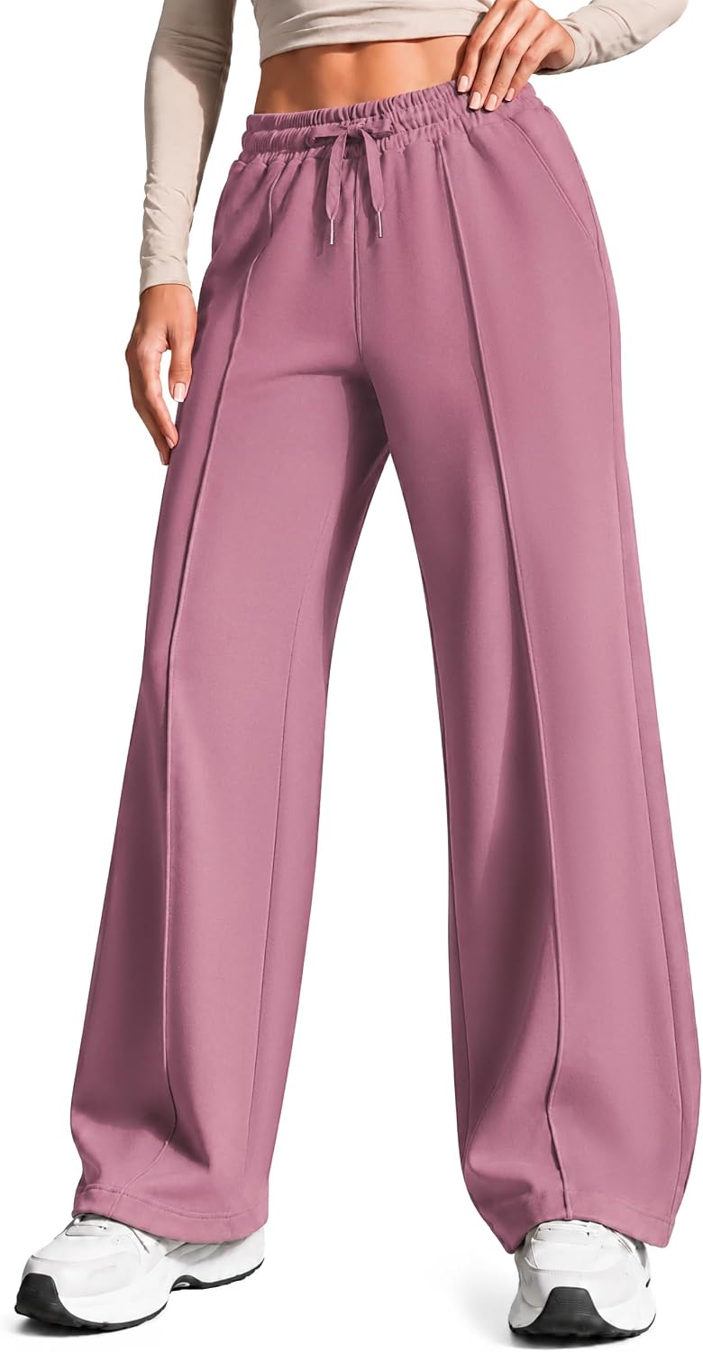 Wide Leg Sweatpants Women Baggy Lounge Fall Comfy Sweat Pants