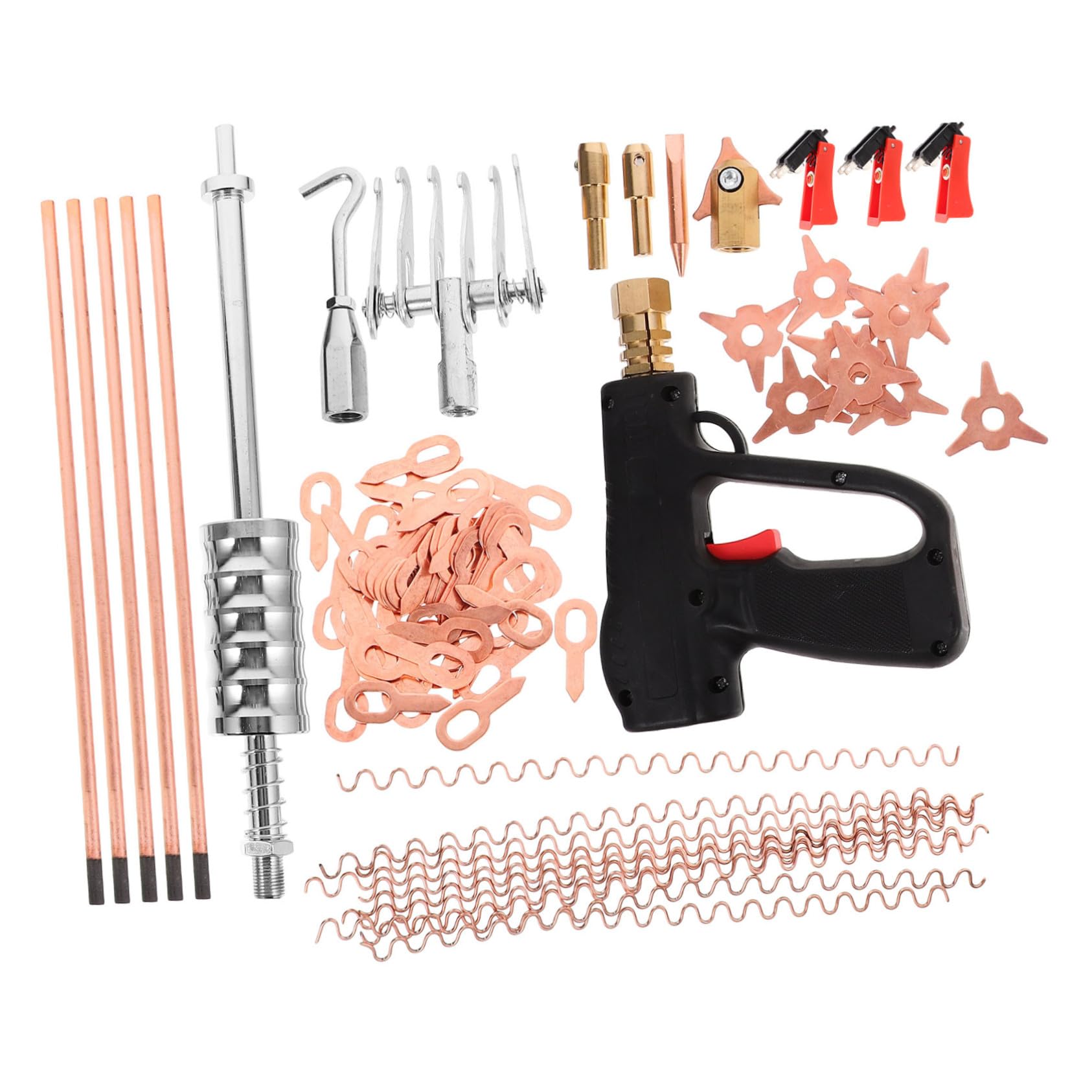 Kit extracteur débosselage voiture robuste en fer pour une réparation de carrosserie auto impeccable