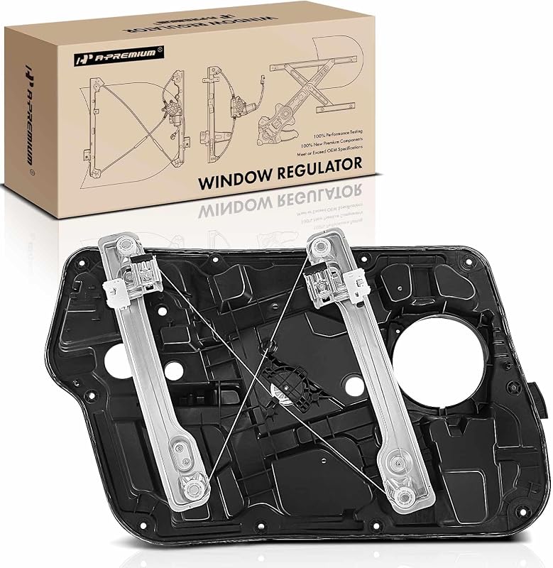 A-Premium Front Passenger Side Power Window Regulator with Motor (2-Pin) | Compatible with Hyundai Sonata 2011 2012 2013 2014