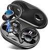 Wireless Earbud Bluetooth 5.4 Headphones Sports with Earhooks, Earphones Wireless Bluetooth ENC Noise Cancelling, 50H Playtime, IP7 Waterproof Ear buds In Ear for Sport/Running/Gym, Dual LED Display
