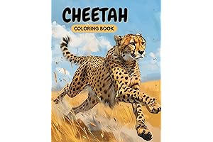 Cheetah Coloring Book: Unleash Your Inner Artist With Vibrant Cat Designs