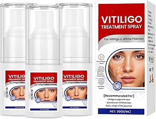 Vitiligo Spray, Professional White Spot Remover for Skin, Natural Vitiligo Organics Spray, Reduce White Spots and Improve Skin Pigmentation, Suitable for All Skin Types (3)