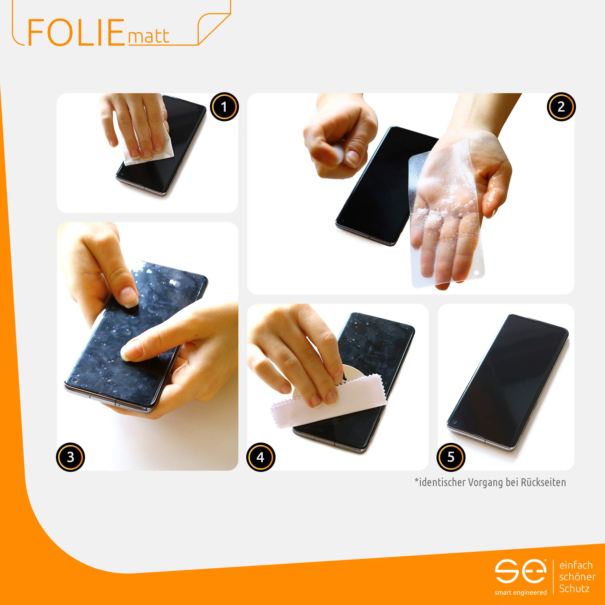 Smart Engineered Pellicola Posteriore Opaca Per Huawei P40 Pro Plus – TPU Antiriflesso Con Effetto Auto-riparante – 2 Pezzi