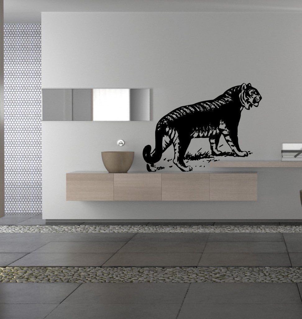 Amazon.com: Wild Tiger Wall Art Sticker Decal Ar111 : Tools & Home ...