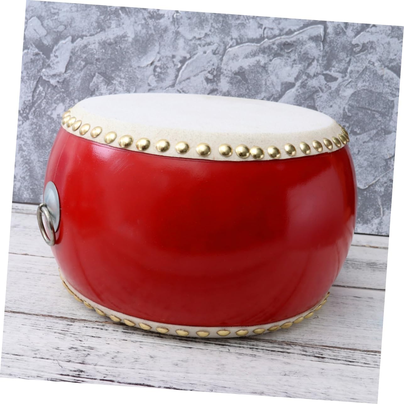 Chinese Ancient Drum for Musical Percussion Instrument with Sticks and Straps Music for Sensory Learning and Birthday