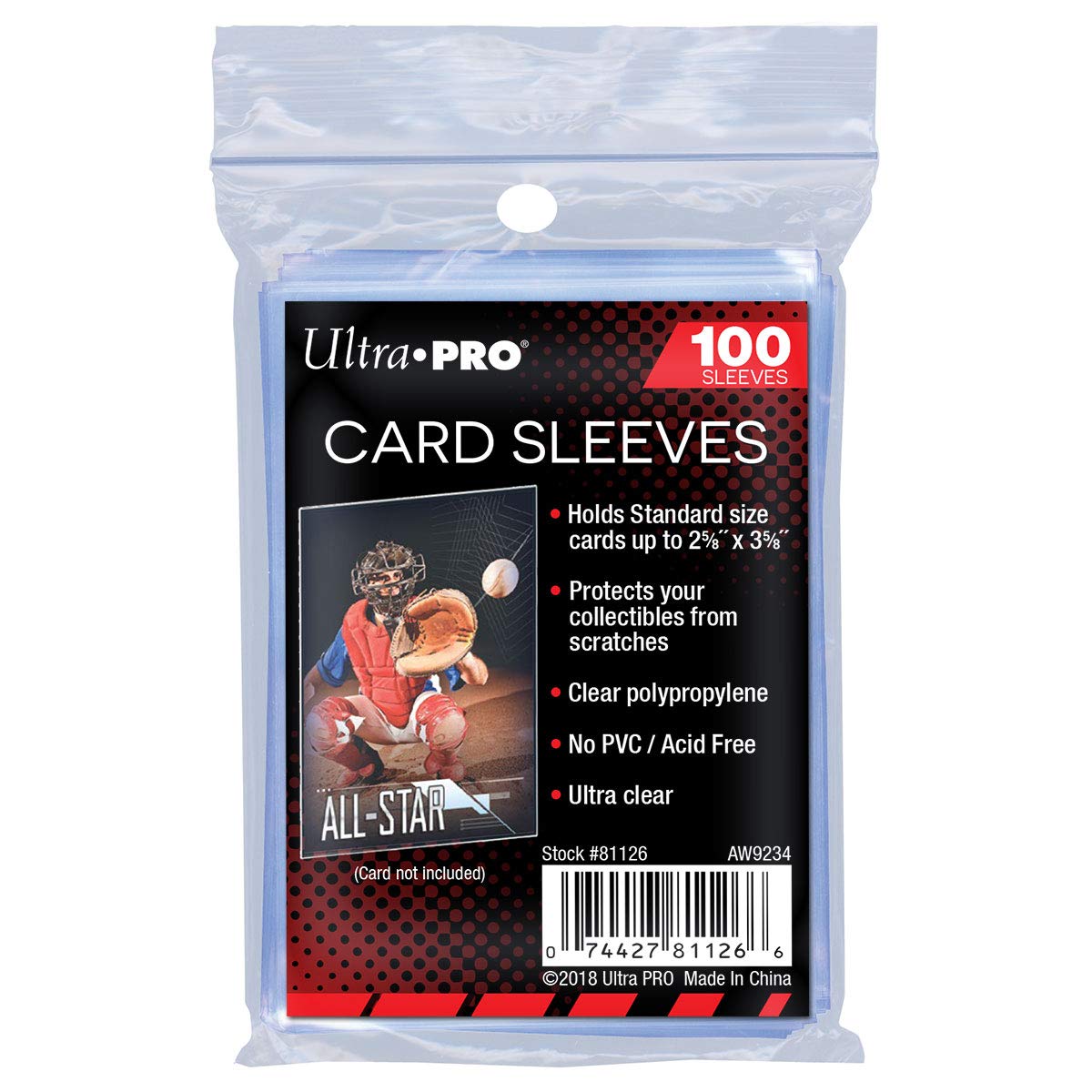 Ultra PRO - Penny Sleeves Clear Soft Card Sleeves 100ct 2 5 x 3 5 Protect and Store