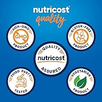 Vista 3 de Nutricost Cissus Quadrangularis (1200 mg) 120 cápsulas - 60 porciones, sin gluten, sin OMG y apto para vegetarianos