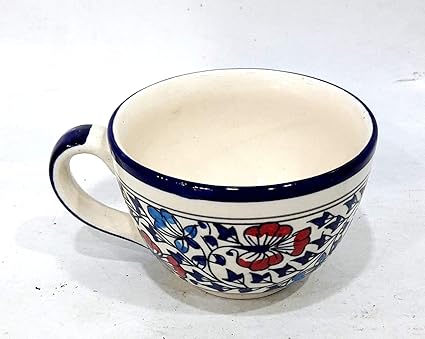 Ceramic Mughal Design Soup Bowl