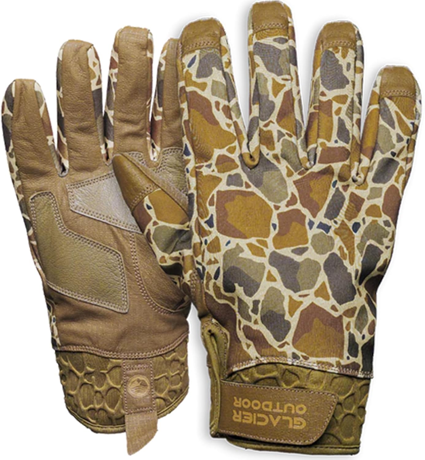 Glacier Glove Unisex Apex Bonded Gloves | Durable Lightweight Quick-Drying Breathable Hunting Gloves with Double-Layer Goat Leather Palm