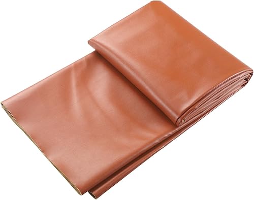 Vista 36 de Picheng Hojas de vinilo de piel sintética: tela de piel sintética lisa gris claro, impermeable, 54 x 36 pulgadas, tapicería de vinilo suave