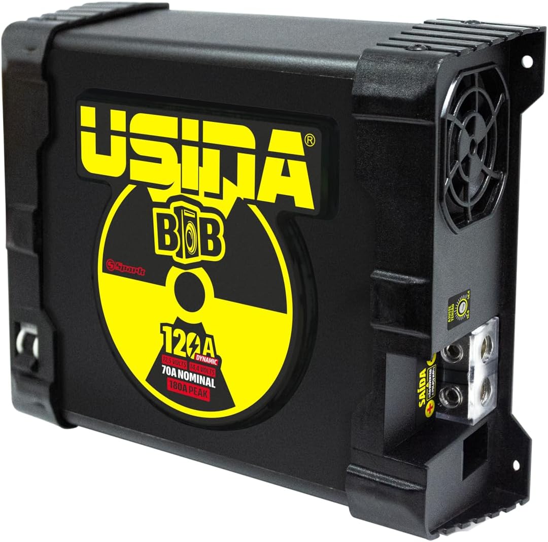 Usina Bob 12V 120A Dynamic Bivolt Automotive Power Supply - Car Stereo and Bob Box