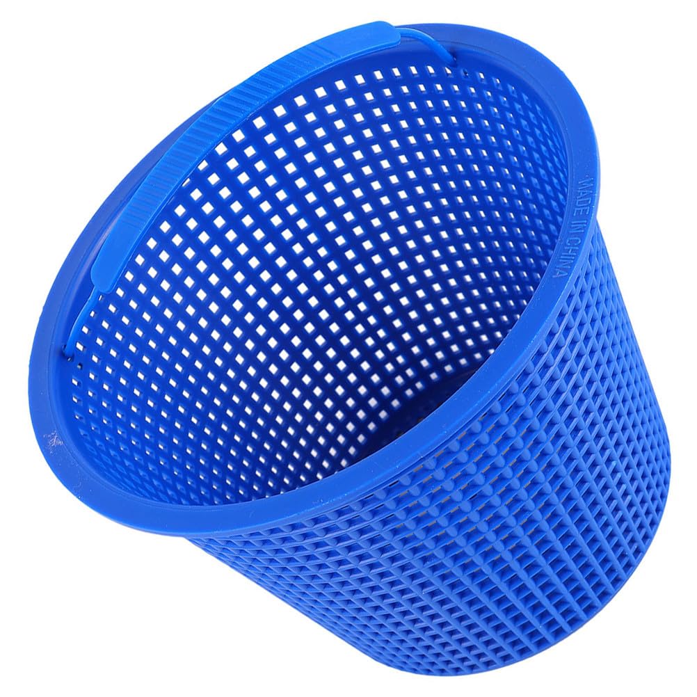 HEMOTON Lot de 2 Paniers de Rechange Bleus pour Écumoire de Piscine, pour Le Retrait Et Le Nettoyage des Feuilles Et Débris.