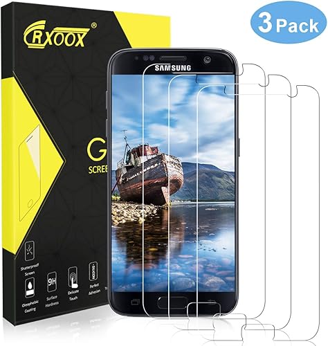 Pack Vetro Protezione per Samsung Galaxy Vetro Temperato Senza Bolle d Dria Proteggi Schermo Antigraffio Pellicole Protettive Anti Urto Screen Protector per Samsung Galaxy Trasparente