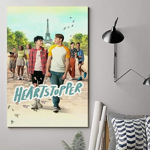 Miniatura 6 de dogp Heartstopper - Póster de la temporada 2 para dormitorio, decoración de pared estética, lienzo, regalo de 08 x 12 pulgadas (7.9 x 11.8 in)
