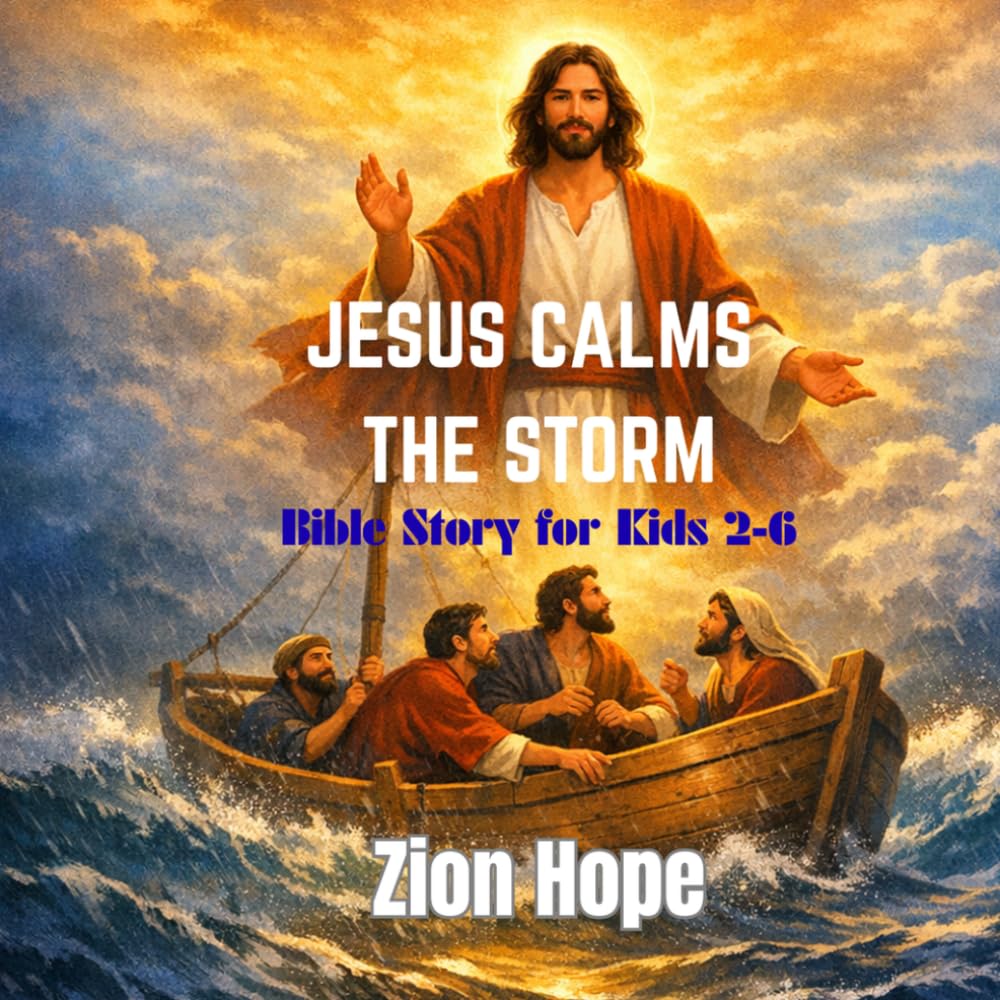 Jesus Calms the Storm: A Beautiful Bible Story for Kids About Overcoming Fear and Trusting God’s Care (Ages 2–6)