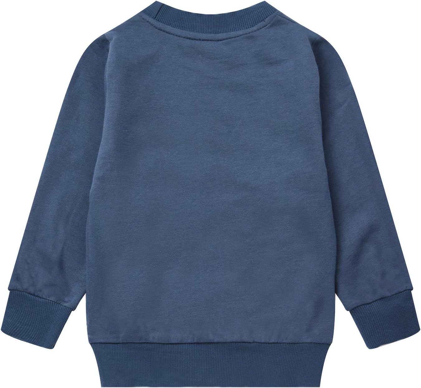 Toddler Boys Sweatshirts Kids 100% Cotton Warm Pullover Cartoon Sweater