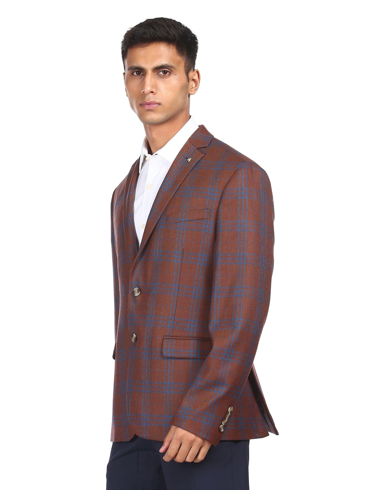 arrow Men's Tailored Fit Formal Blazer Regular-picture-24