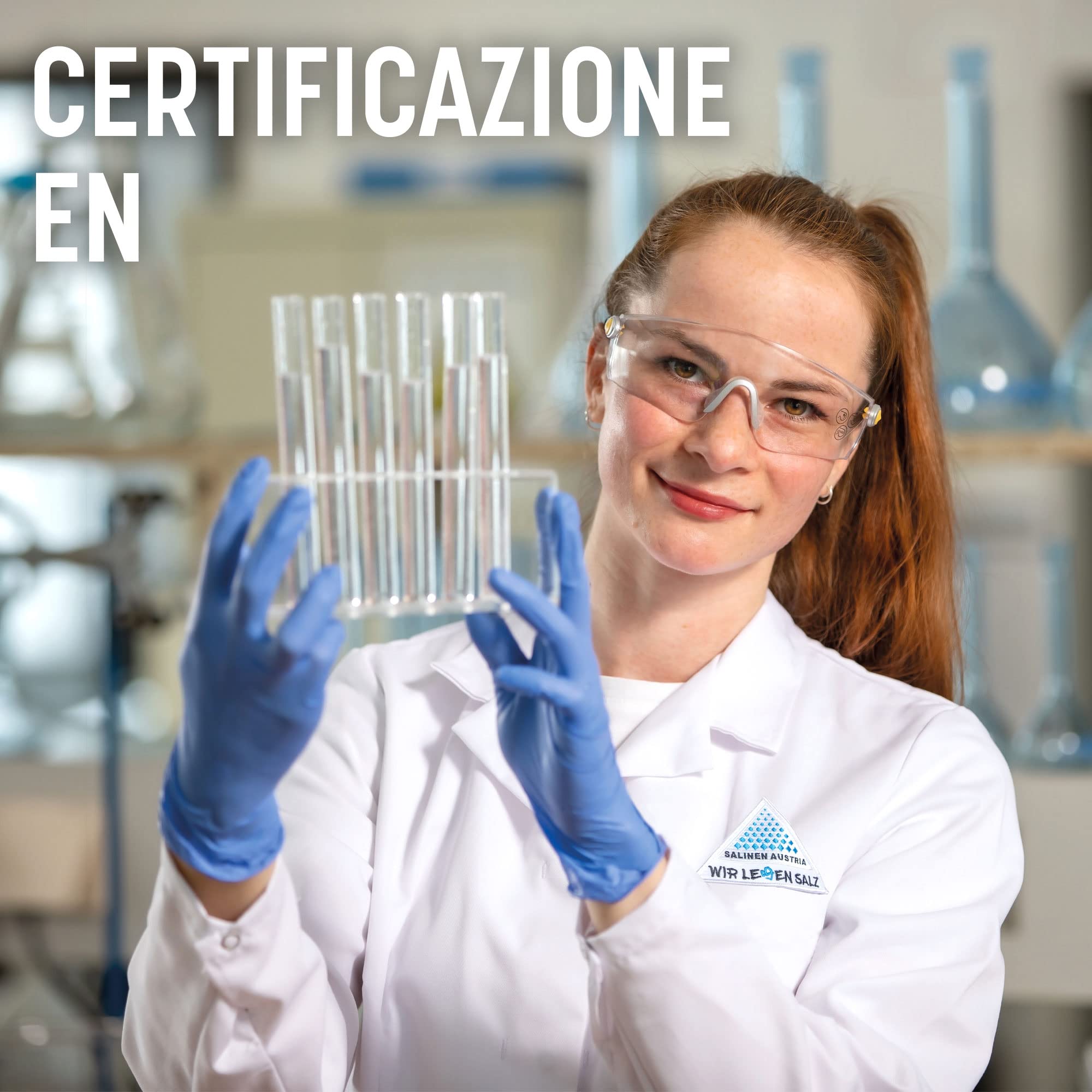 2 sacchi da 10 kg pastiglie di sale SALPINA per addolcitori d’acqua (20kg), decalcificazione ed elettrolisi | sale rigenerante purissimo (99,9% NaCl) con la massima solubilità per acqua pulita e dolce