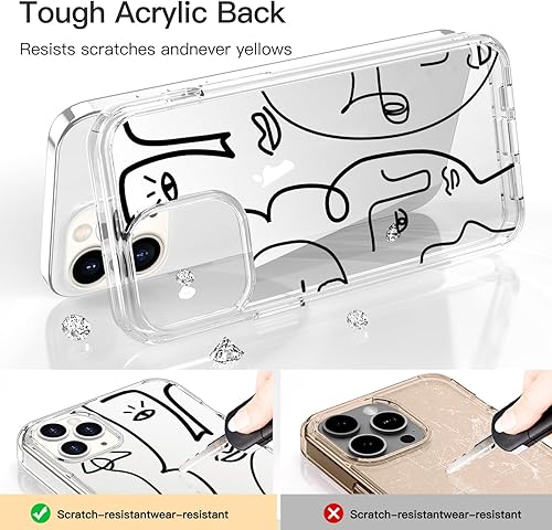 Miniatura 3 de ICEDIO - Funda para iPhone 11 de 6.1 pulgadas, transparente, con diseños