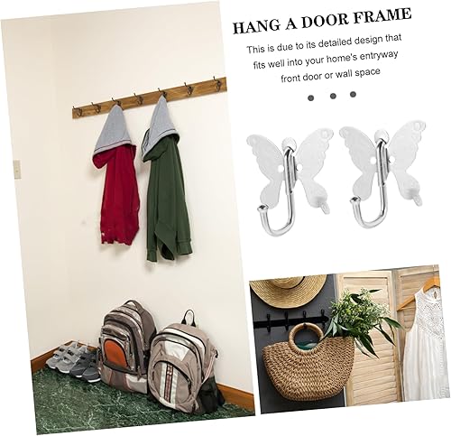 Miniatura 6 de Cabilock 1 juego de ganchos para toallas de decoración, gancho de almacenamiento de pared, ganchos de pared para el hogar, gancho para colgar en la