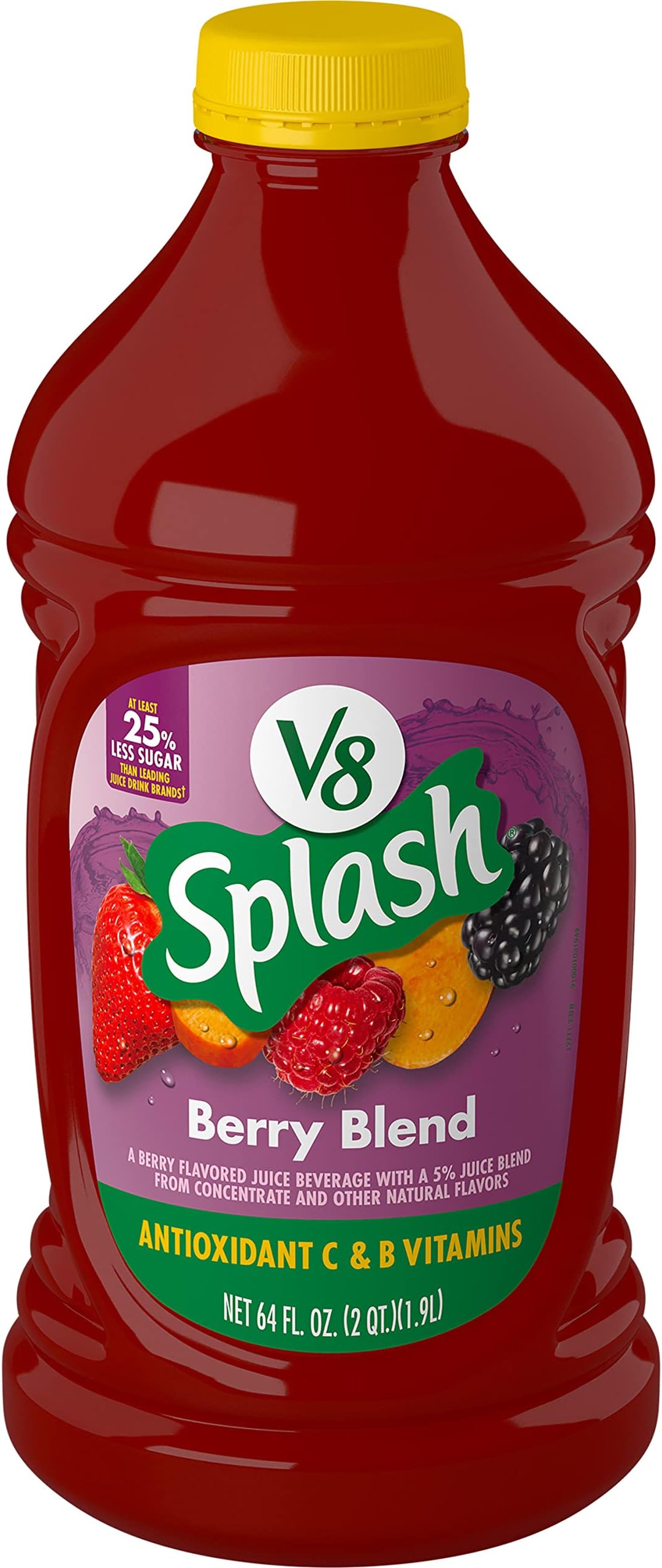 Berry Blend Flavored Beverage, 64 fl oz Bottle (6 Pack)