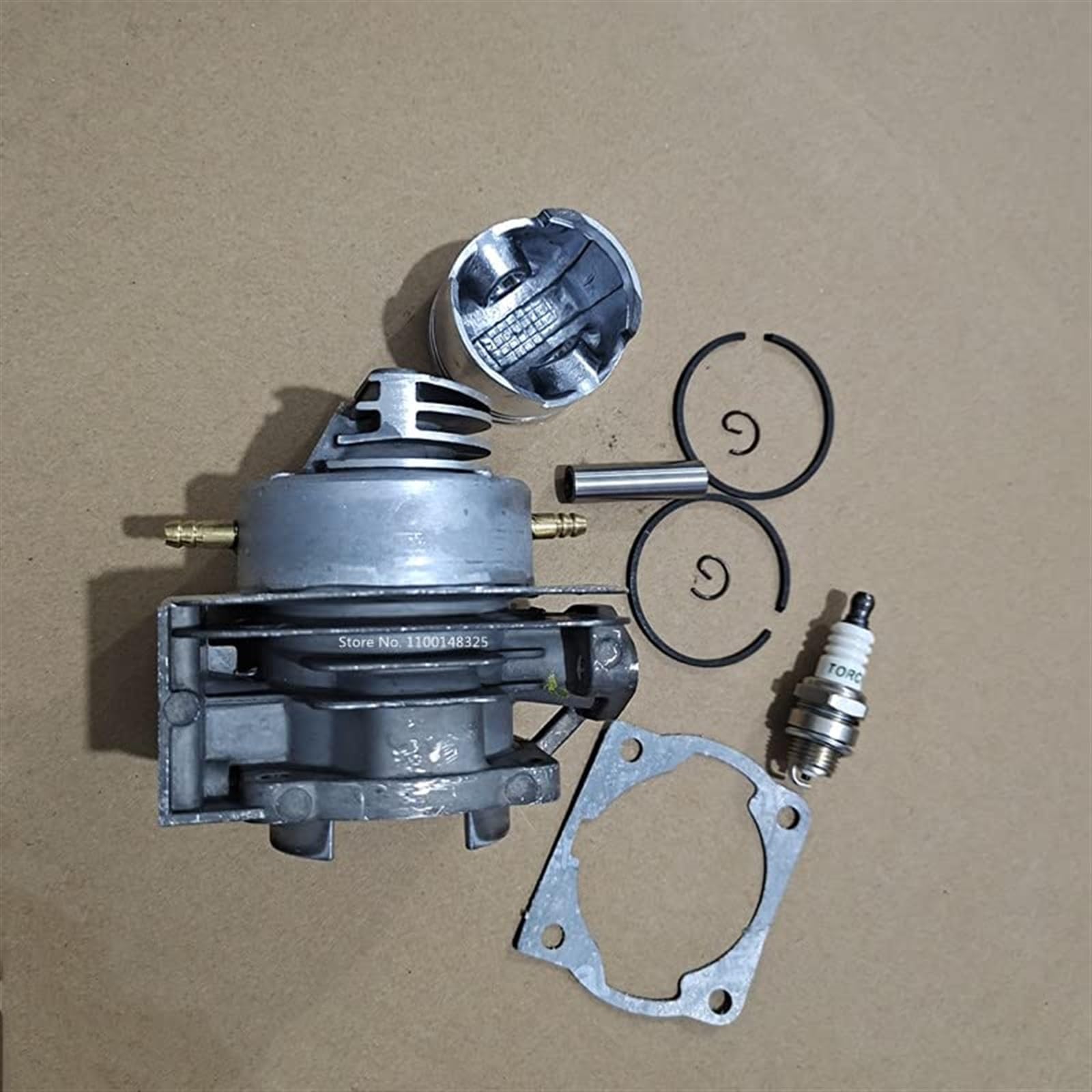 Raffer Т3.6 Zestaw uszczelek świecy zapłonowej z pierścieniem tłokowym cylindra 44 mm, do części zamiennych .6CBMS 3.6HP silnika benzynowego Zestaw podkładek łożyskowych